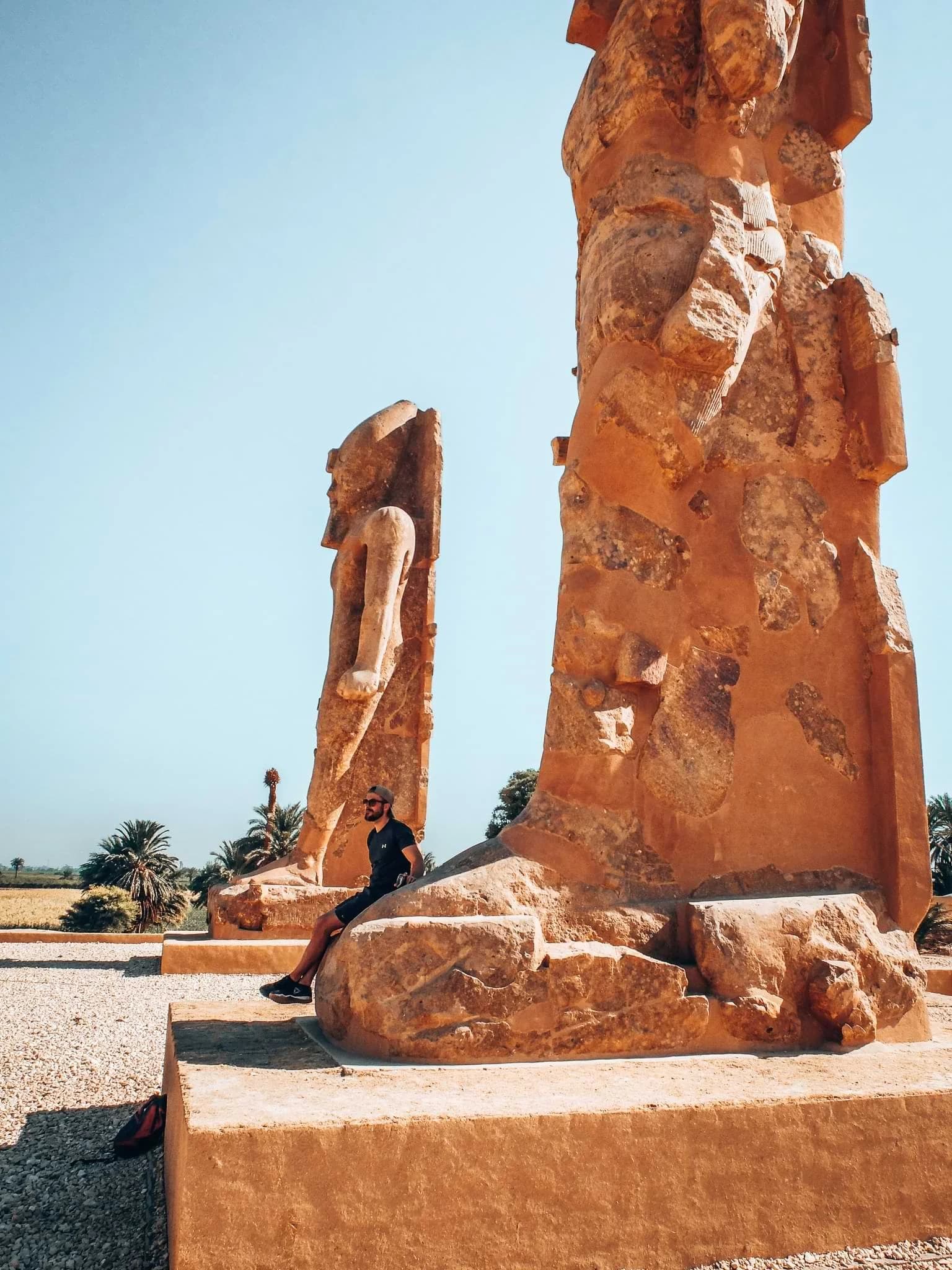 Colossi of Memnon - Luxor Egypt