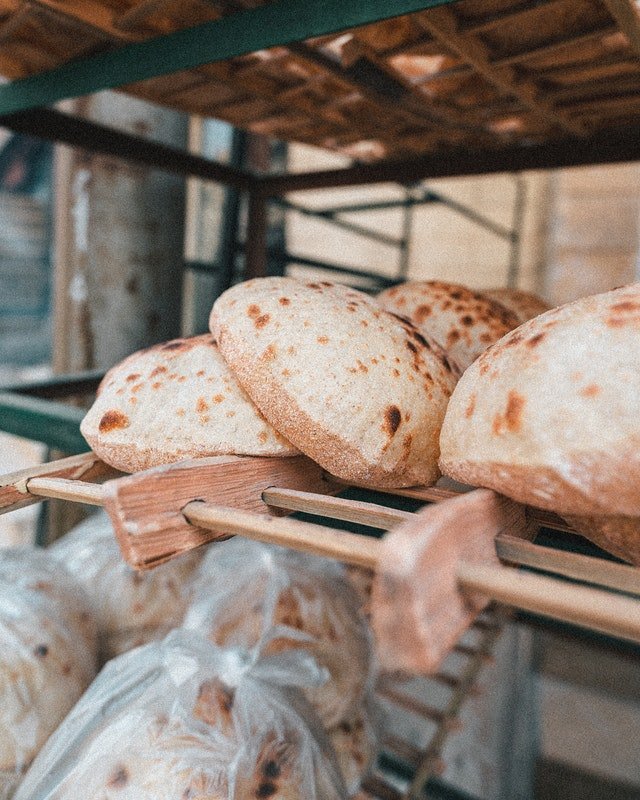 Flatbread is Egypts food