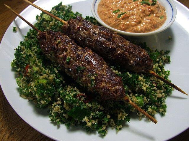 Kofta is a popular Egyptian Food